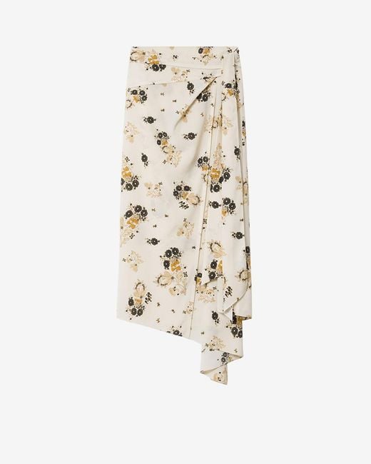 Isabel Marant White Faniry Skirt