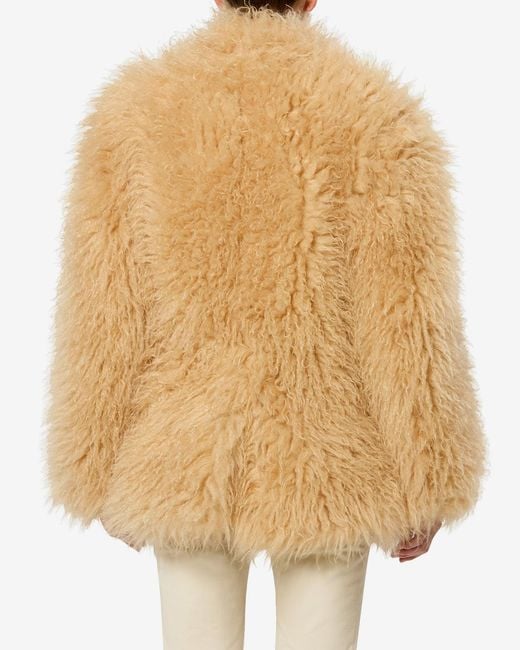 Isabel Marant White Mylae Coat