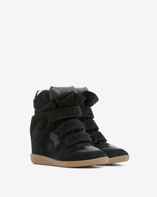 Isabel Marant Black Bekett Sneakers