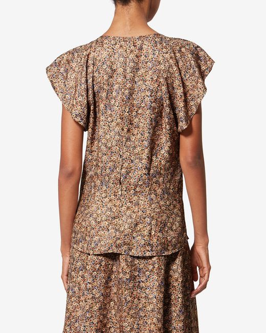 Isabel Marant Natural Lonea Top