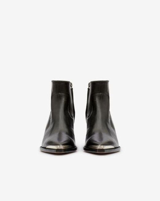 Isabel Marant White Adnae Boots
