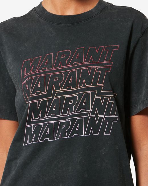 Isabel Marant Black Zoeline T-Shirt