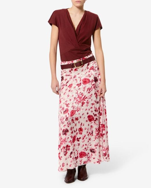 Isabel Marant Red Nadrine T-Shirt