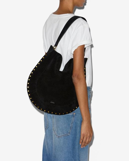 Isabel Marant Blue Oskan Hobo Soft Bag