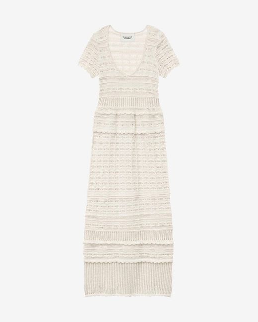 Abito Aurore di Isabel Marant in White