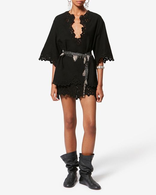 Isabel Marant Black Shana Top