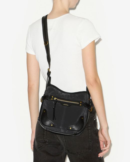Borsa Sierra Hobo S di Isabel Marant in Black