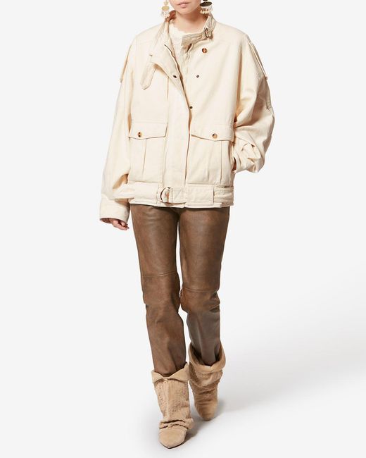 Isabel Marant Natural Isalya Jacket