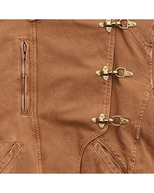 Isabel Marant Brown Caitlyn Jacket