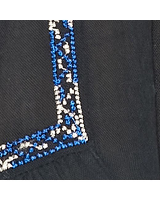 Isabel Marant Blue Silekia Top