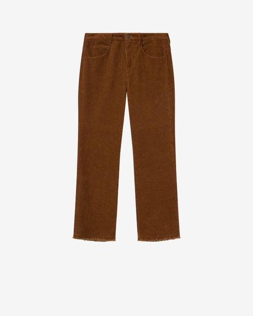 Isabel Marant Brown Ruthie Pants