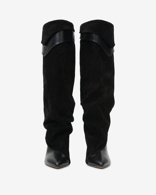 Isabel Marant Black Lezra High Boots
