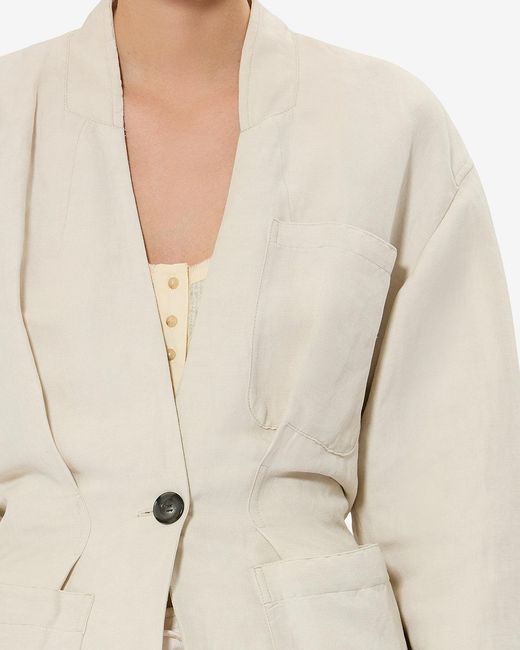 Isabel Marant White Soraya Jacket