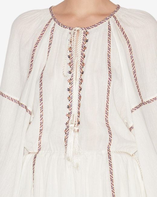 Isabel Marant White Florenza' Dress