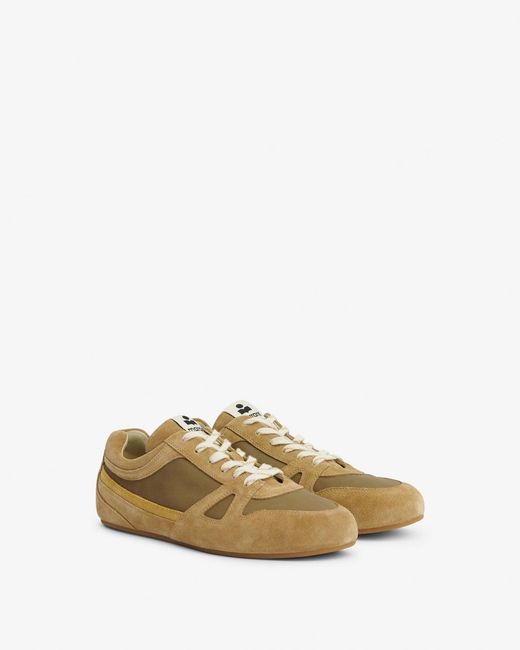 Isabel Marant Green Sennyh Low Sneakers for men