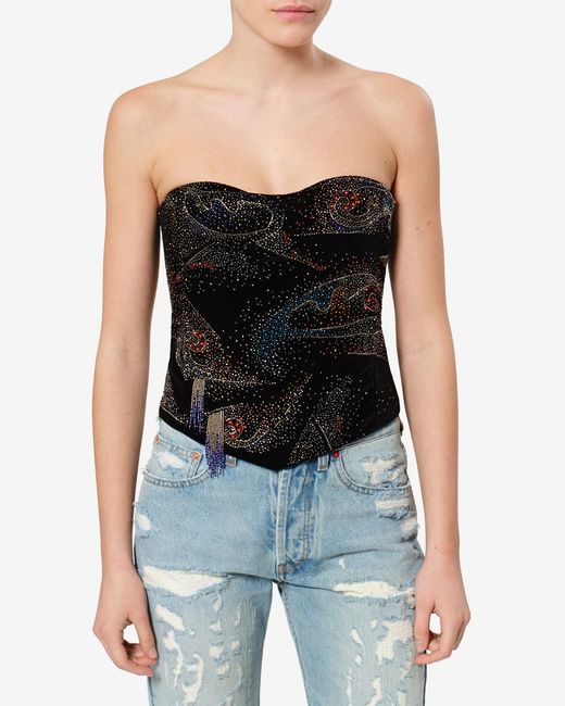 Isabel Marant Black Jiska Top