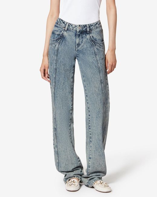Isabel Marant Blue Jaylis Pants