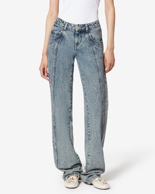 Isabel Marant Blue Jaylis Pants