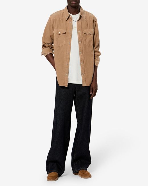 Isabel Marant White Vasco Shirt for men