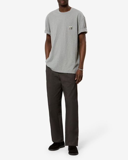 Isabel Marant Gray Hugo Tee Shirt for men