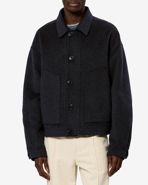 Isabel Marant Blue Casper Jacket for men