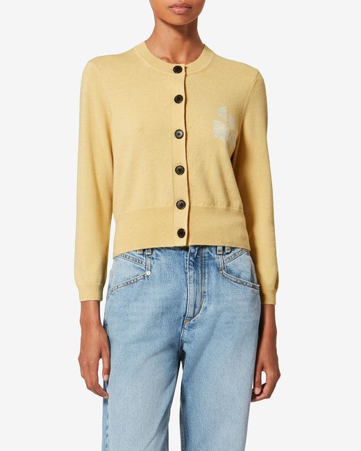 Isabel Marant White Newton Cardigan