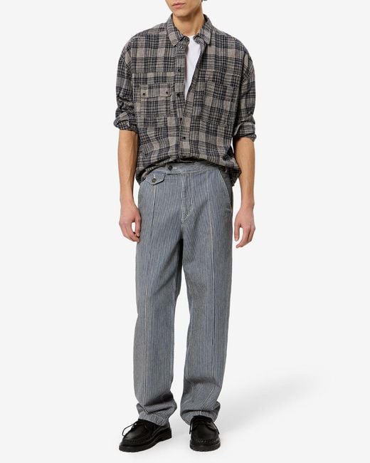 Isabel Marant Gray Elois Pants for men