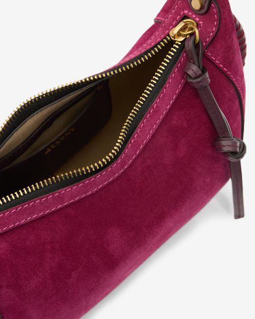 Isabel Marant Purple Tasche Oskan Moon