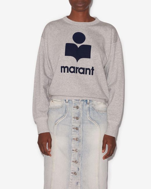 Sweatshirt À Logo Mobyli Isabel Marant pour homme en coloris White