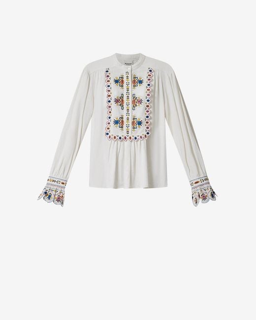 Isabel Marant White Monique Top