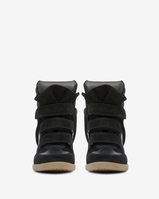 Isabel Marant Black Bekett Sneakers