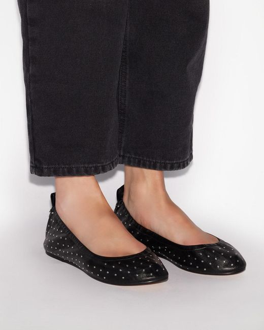 Isabel Marant White Belna Ballet Flats