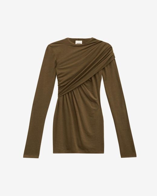 Isabel Marant Green Top Asna