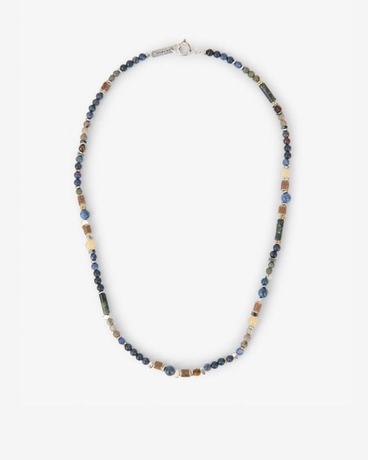 Isabel Marant White Lois Necklace for men