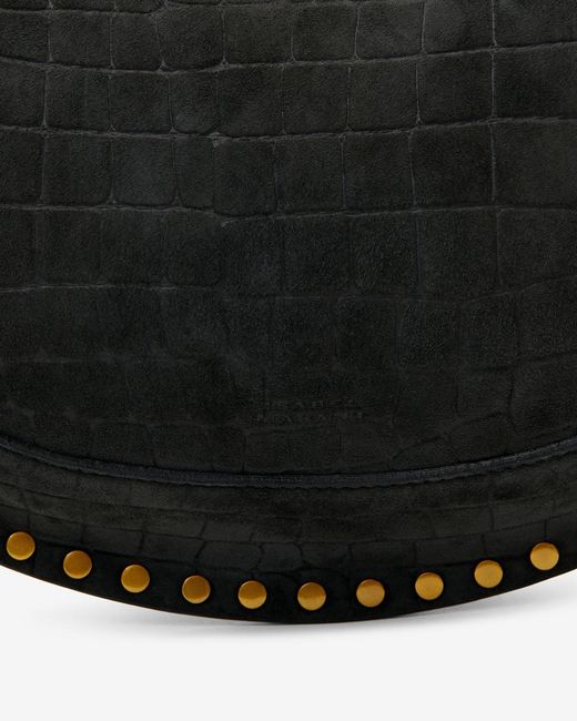Isabel Marant Black Oskan Moon Bag