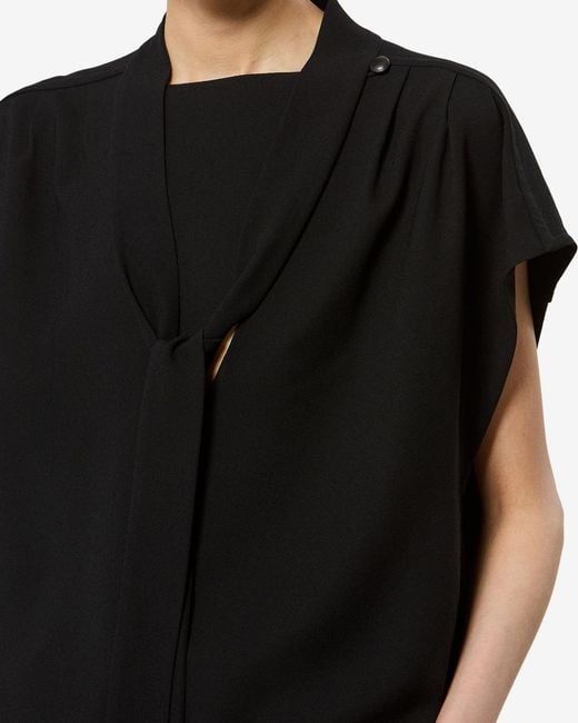 Isabel Marant Black Selene Top