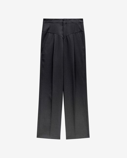 Pantaloni In Lana Staya di Isabel Marant in Black