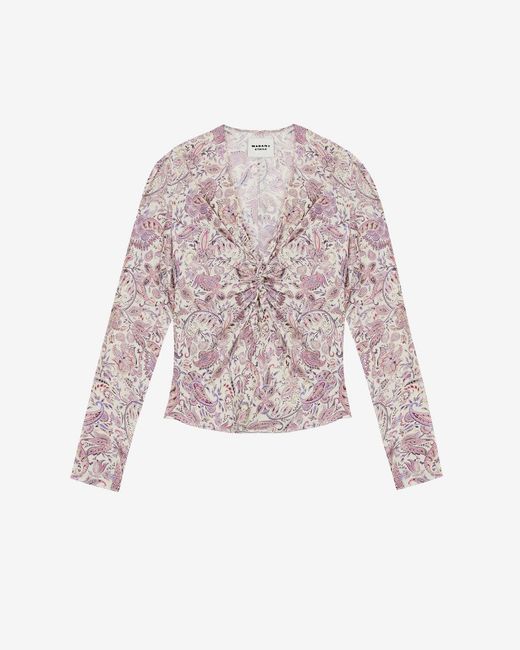 Isabel Marant White Zekia Top