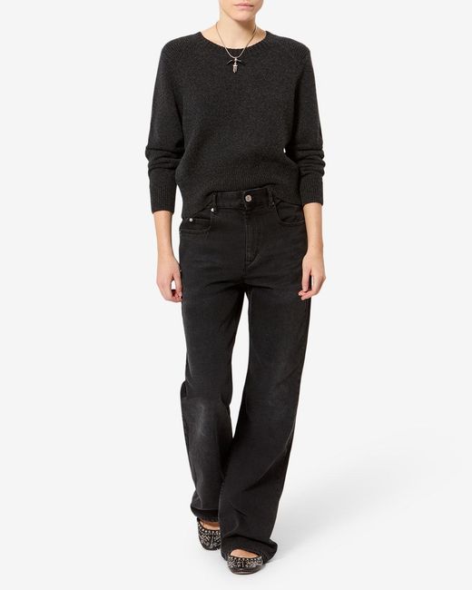 Isabel Marant Black Cornelia Wool Sweater