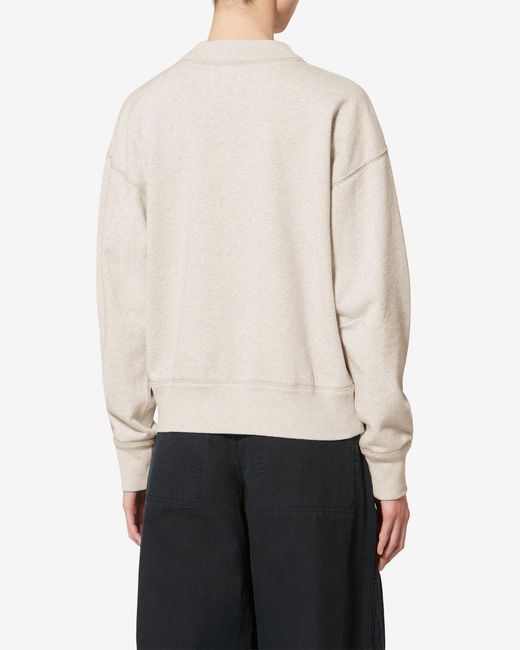 Isabel Marant White Moby Sweatshirt
