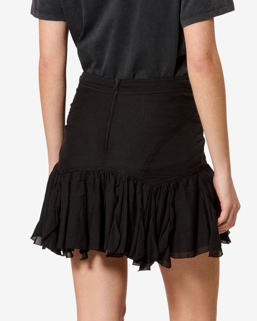 Isabel Marant Black Daneen Skirt
