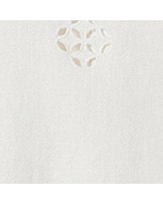 Isabel Marant White Shana Top