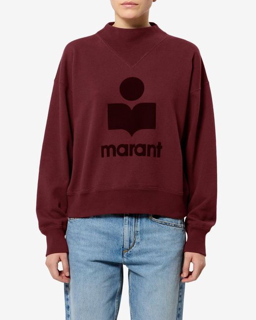 Isabel Marant Red Moby Sweat Shirt