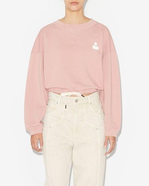 Isabel Marant Pink Margo Sweatshirt