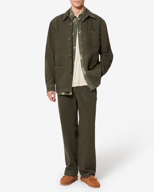 Isabel Marant Green Albo Pants for men