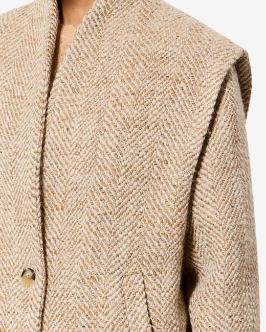 Isabel Marant White Drogo Jacket
