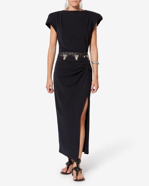 Isabel Marant Black Nadela Dress