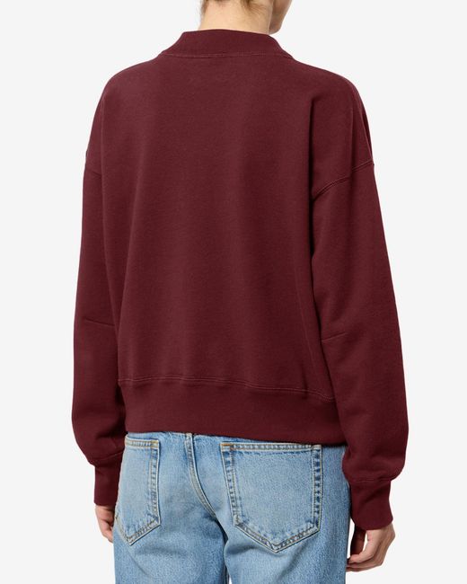 Isabel Marant Red Moby Sweat Shirt
