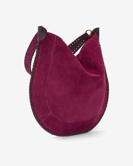 Isabel Marant Purple Oskan Hobo Soft Bag
