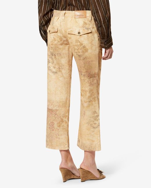 Isabel Marant Natural Camila Pants